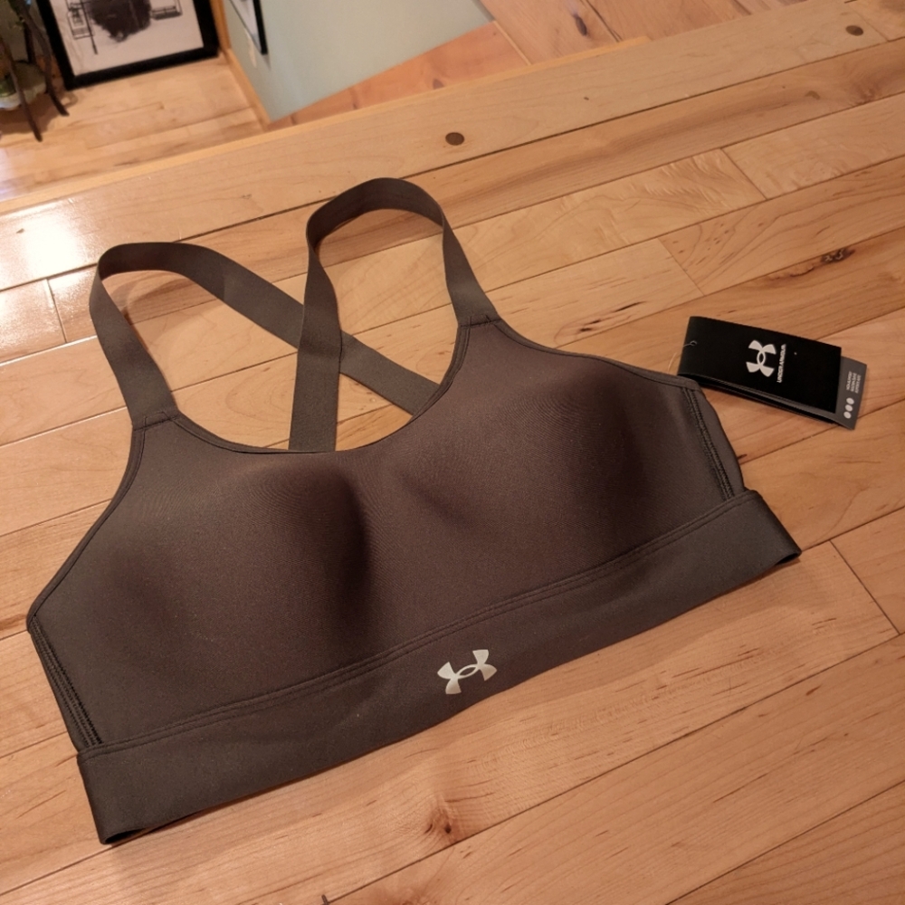 Under Armour High Support Sports Bra - Dark Green